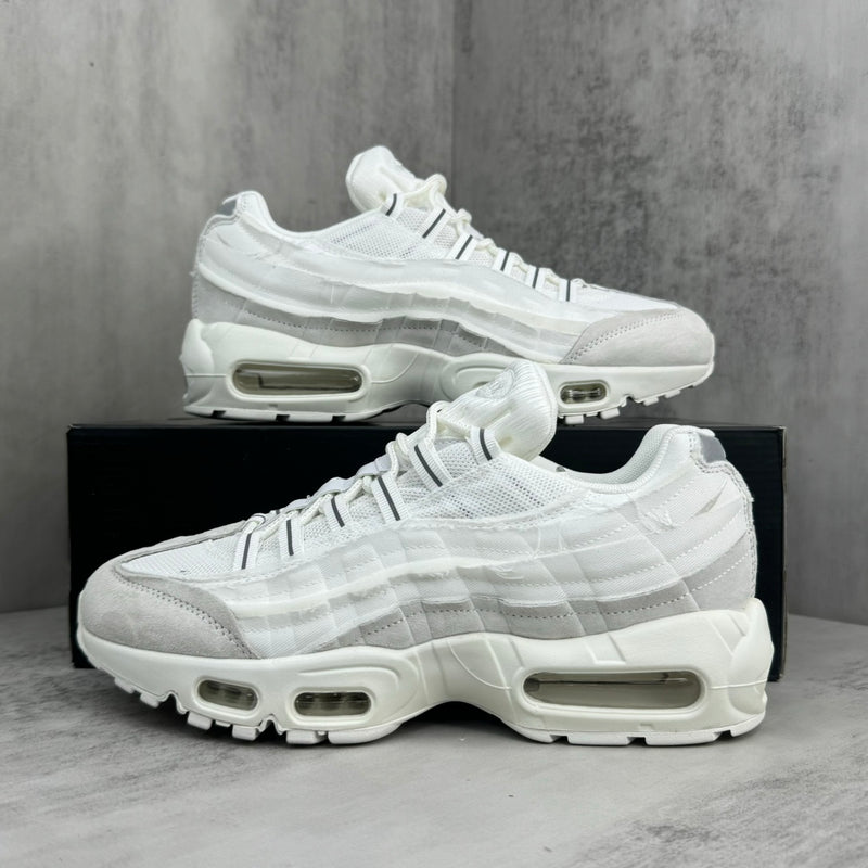 Air Max 95 x CDG  “Triple White”