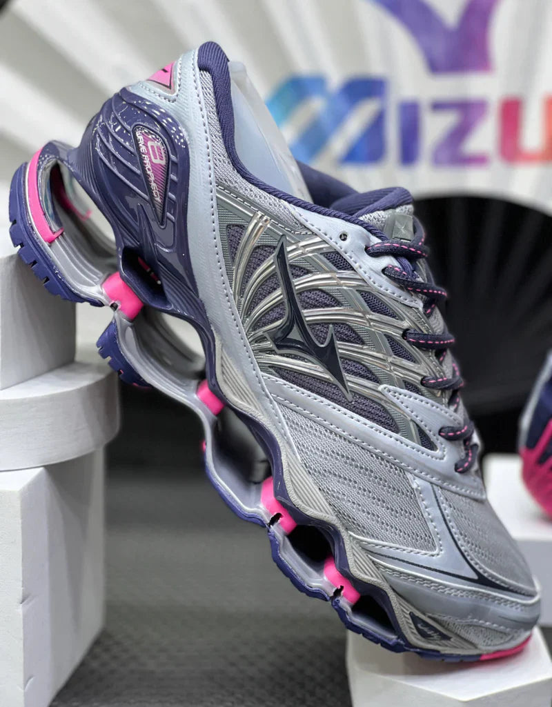 Mizuno Wave Prophecy 8 “cinza/rosa”